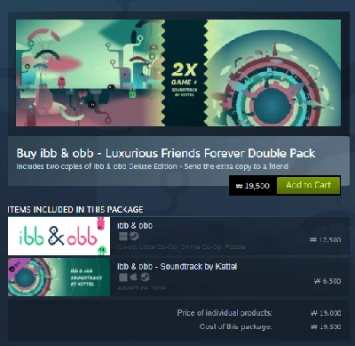 ✅ IBB & OBB - LUXURIOUS FRIENDS FOREVER DOUBLE PACK+🎁