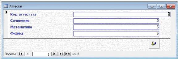 Database Applicant Access