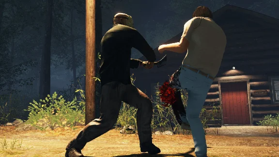 Friday the 13th The Game Jason Part 4 Pig Splitter Kill