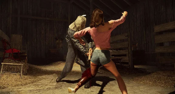 Friday the 13 The Game Jason Part 2 Pick Axe Kill Pack