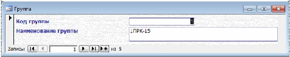 Database Deanery Access