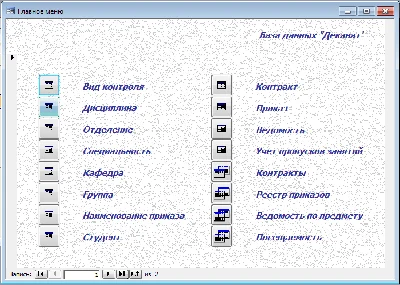 Database Deanery Access