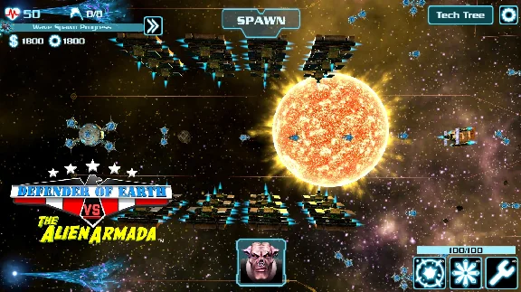 DEFENDER OF EARTH VS THE ALIEN ARMADA 💎 STEAM GIFT RU