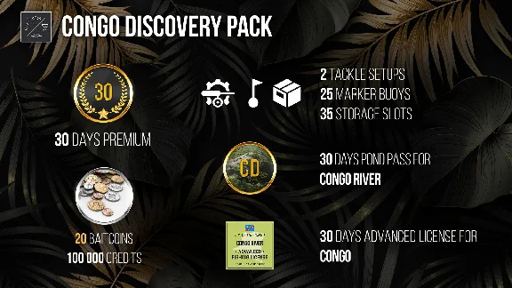 Fishing Planet: Congo Discovery Pack 💎 DLC STEAM GIFT