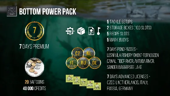 Fishing Planet: Bottom Power Pack 💎 DLC STEAM GIFT RU