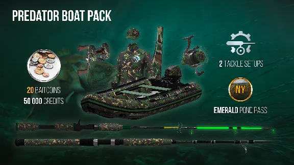 The Fisherman - Fishing Planet: Predator Boat Pack 💎