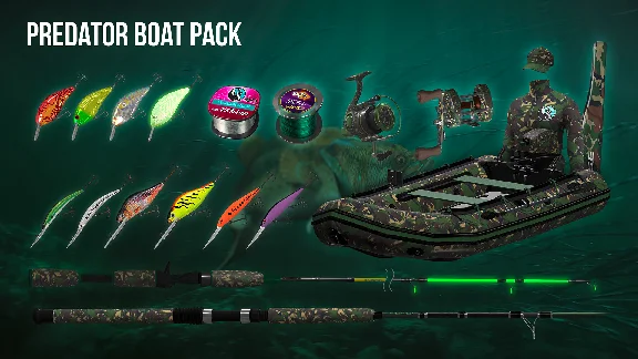 The Fisherman - Fishing Planet: Predator Boat Pack 💎