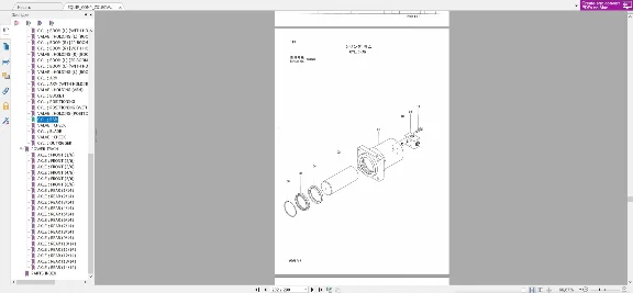 HITACHI ZX180W КАТАЛОГ ЗАПЧАСТЕЙ
