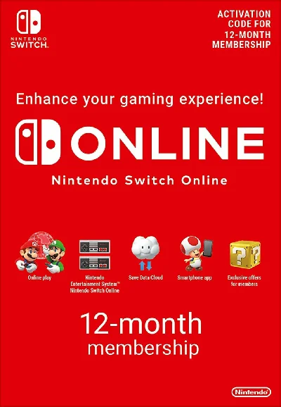 🔥Nintendo Switch Online Подписка 12 Мес. КЛЮЧ EU