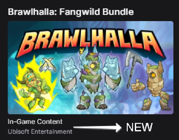🔥 🆕 Brawlhalla Fangwild Kor Bundle KEY 🔑 🔥