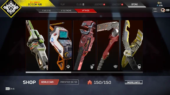 ✅(PC) Apex Legends Account LvL 14 - 150 heirloom unused