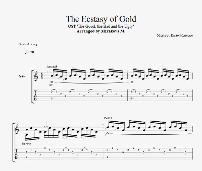 The Ecstasy of Gold