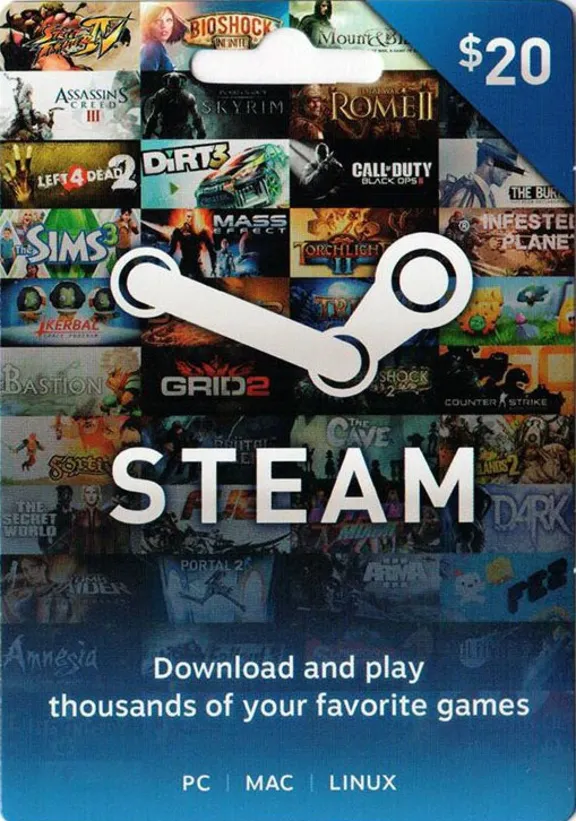 STEAM WALLET GIFT CARD 20$ SGD | SINGAPORE + GIFT 🎁