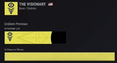 Destiny 2 эмблема - ПРОВИДЕЦ