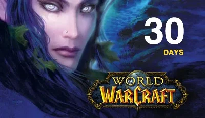 WoW World of Warcraft 30 Days Time Card EU/RU Battlenet