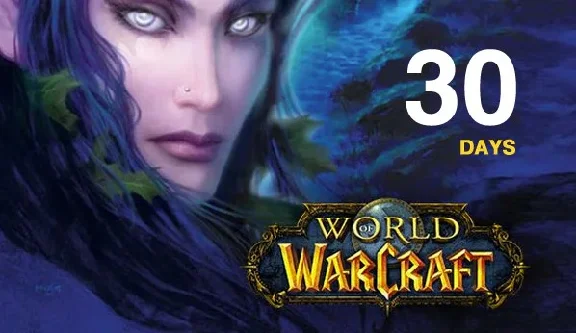 WoW World of Warcraft 30 Days Time Card EU/RU Battlenet