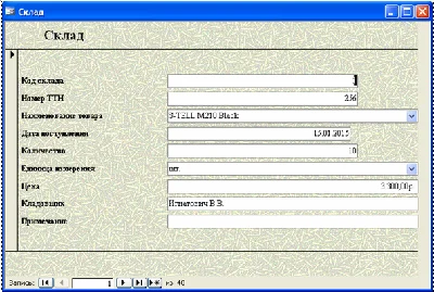 Database Warehouse Access