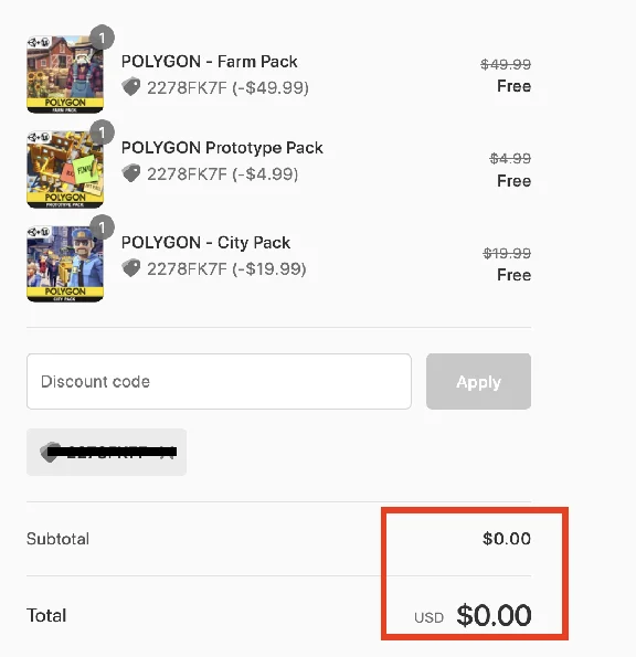🍏 POLYGON : FARM, CITY, PROTOTYPE ⭐️ 3 in 1 Bundle