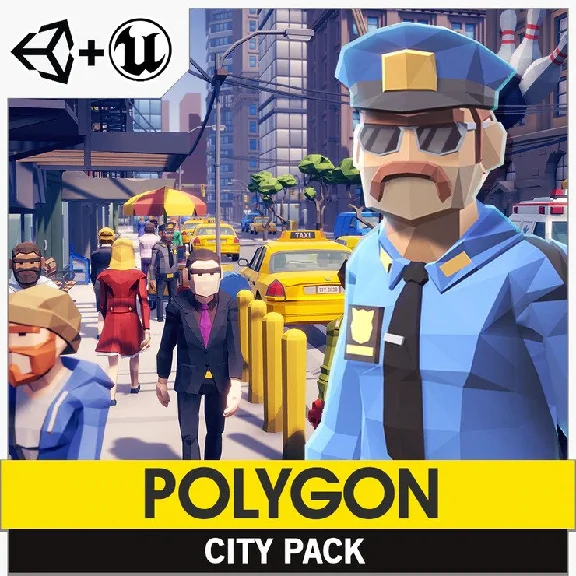 🍏 POLYGON : FARM, CITY, PROTOTYPE ⭐️ 3 in 1 Bundle