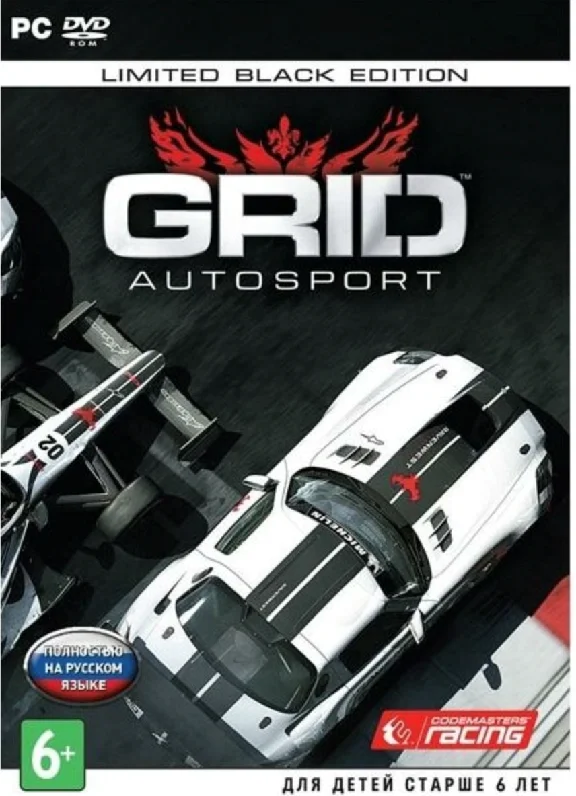 GRID AUTOSPORT LIMITED BLACK EDITION [STEAM KEY] RU/CIS