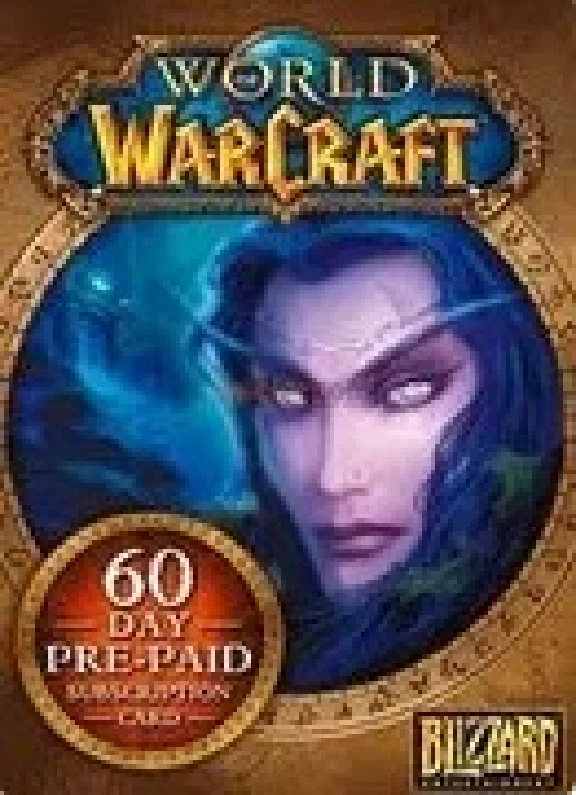 WoW World of Warcraft 60 Days Time Card RU +Classic