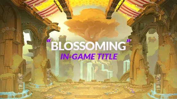 Brawlhalla. "Blossoming" Title