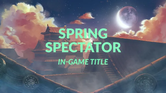 Brawlhalla. "Spring Spectator" Title