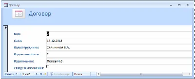 Database Avtosalon.mdb