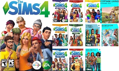 The Sims 4 +22 дополнений|ОНЛАЙН(Галерея)|EA app|ПК/Мак