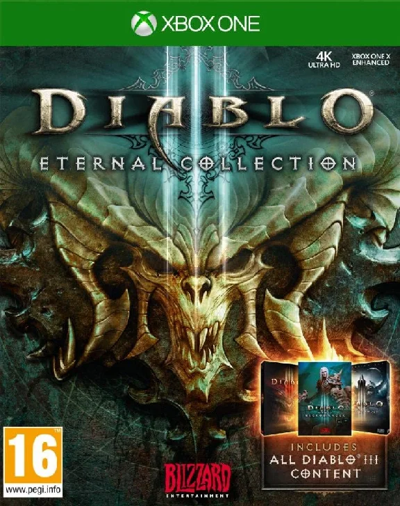 DIABLO 3 + DIABLO 2 Resurrected  + Witcher 3 GOTY XBOX