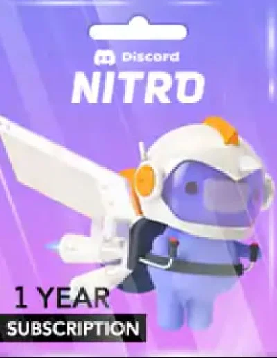 🟣Discord Nitro 12 месяцев фулл + 2 буста (подписка)🟣