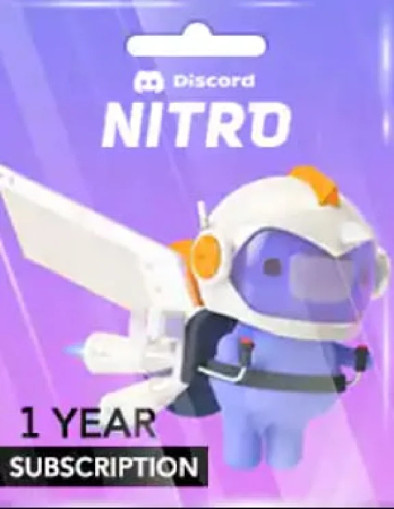 🟣Discord Nitro 12 месяцев фулл + 2 буста (подписка)🟣