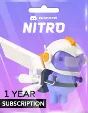 🟣Discord Nitro 12 месяцев фулл + 2 буста (подписка)🟣