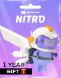 🎁Discord Nitro 12 месяцев фулл + 2 буста (подарок)🎁