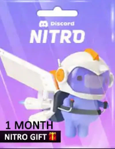 🟣Discord Nitro 1 месяц фулл + 2 буста (подарком🎁)🟣