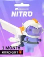 🟣Discord Nitro 1 месяц фулл + 2 буста (подарком🎁)🟣
