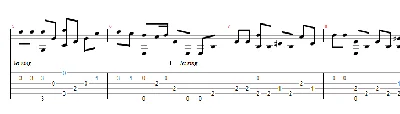 People Black Raven Arrangement for one guitar