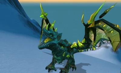 Mount WOW sandstone dragon (Vial sands)