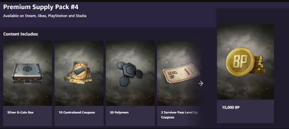 🈺🔵Amazon аккаунт PUBG:Premium Supply Pack #3 + #4🔵🈺