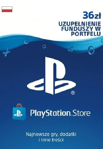 PlayStation Network Wallet Top Up 36 PLN (PL) -%
