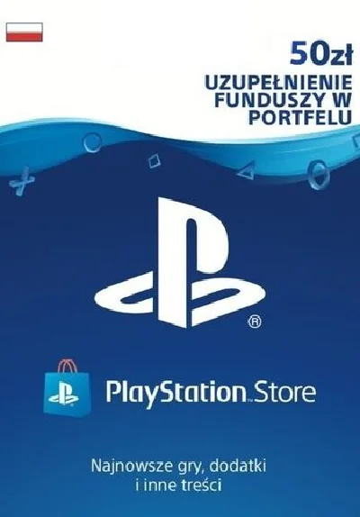 PlayStation Network пополнение на 50 PLN (PL) -%