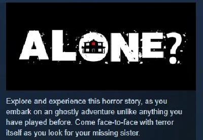 ALONE? 💎 STEAM KEY REGION FREE GLOBAL