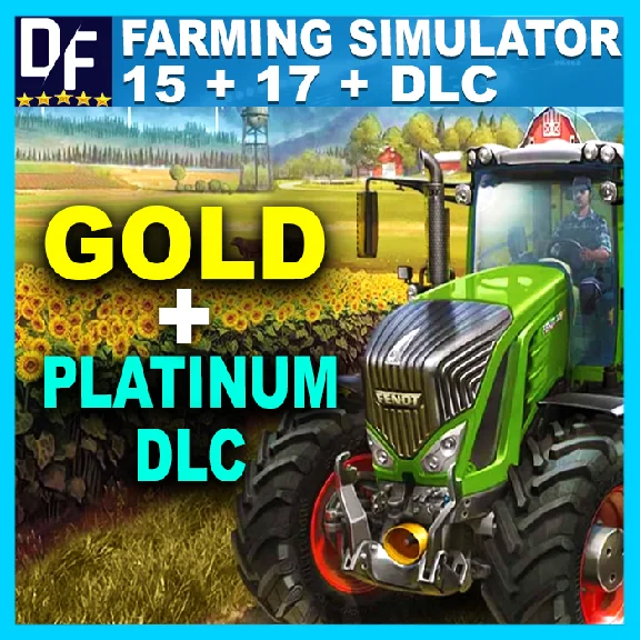 Farming Simulator 15 GOLD +FS17 Platinum✔️STEAM Account