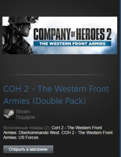 COH 2 The Western Front Armies (Double Pack) Steam Gift