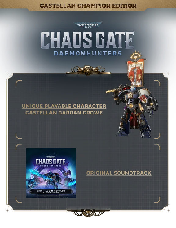 Warhammer 40,000: Chaos Gate Daemonhunters Castellan RU