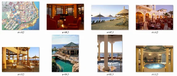 Holiday hotel resorts in the world. 3 ths. Hotels with photos