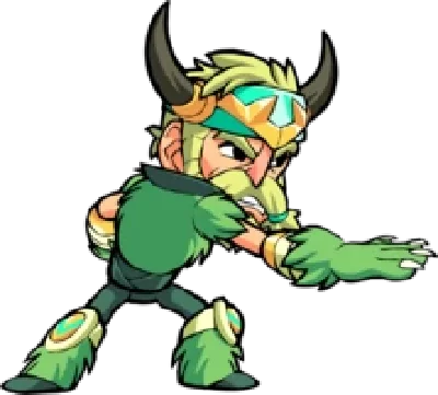 Brawlhalla. RPS emote - PAPER