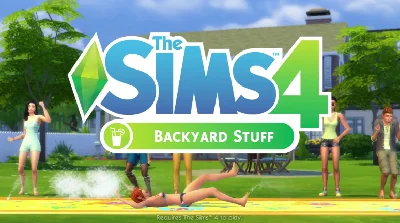 The Sims 4 На заднем дворе  Каталог backyard staff Dlc