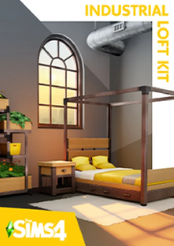 The Sims 4 - Industrial Loft Kit Origin  Region free