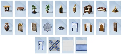 The Sims 4 - Courtyard Oasis Kit Origin/EA APP KEY ROW